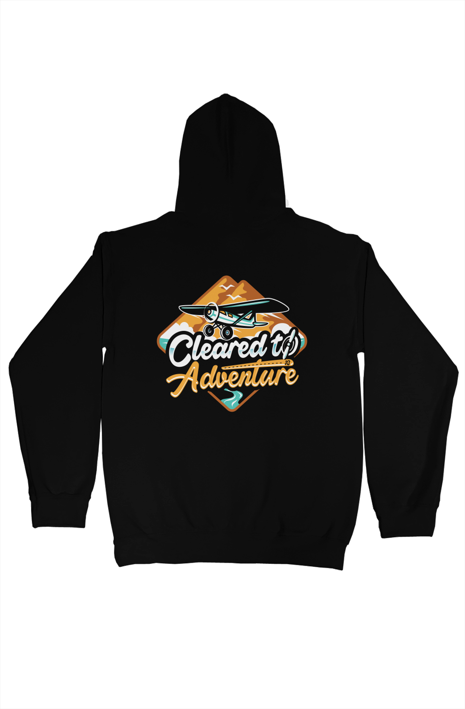 Cleared to Adventure Logo Hoodie