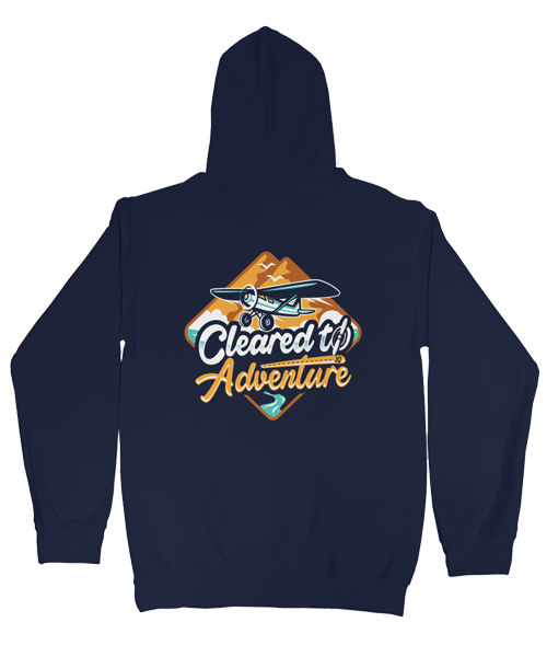 Cleared to Adventure Logo Hoodie